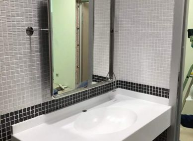 Столешница в ванную комнату HI-MACS LG S028 Alpine White